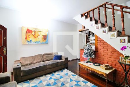 Sala de casa para alugar com 3 quartos, 185m² em Campestre, Santo André