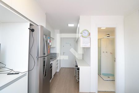 Quarto e Cozinha de kitnet/studio para alugar com 1 quarto, 20m² em Brás, São Paulo