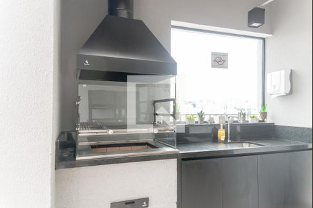 Studio para alugar com 24m², 1 quarto e 1 vagaChurrasqueira