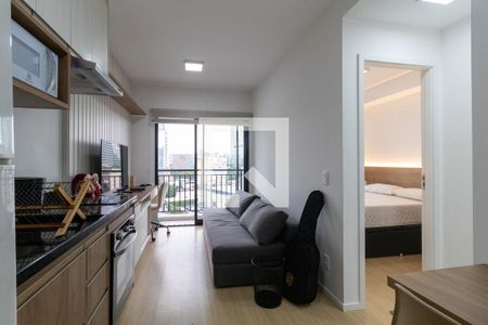 Sala - Cozinha de apartamento à venda com 1 quarto, 32m² em Butantã, São Paulo