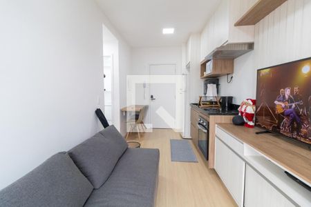Sala - Cozinha de apartamento à venda com 1 quarto, 32m² em Butantã, São Paulo