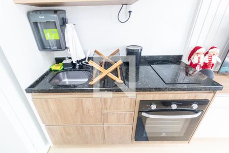 Sala - Cozinha de apartamento à venda com 1 quarto, 32m² em Butantã, São Paulo