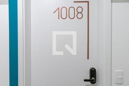 Apartamento para alugar com 32m², 1 quarto e sem vaga Apartamento para alugar com 32m², 1 quarto e sem vagaPorta de entrada - Fechadura eletrônica