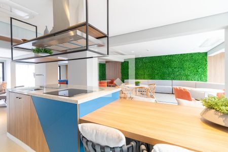 Apartamento para alugar com 32m², 1 quarto e sem vaga Apartamento para alugar com 32m², 1 quarto e sem vagaÁrea comum - Salão de festas