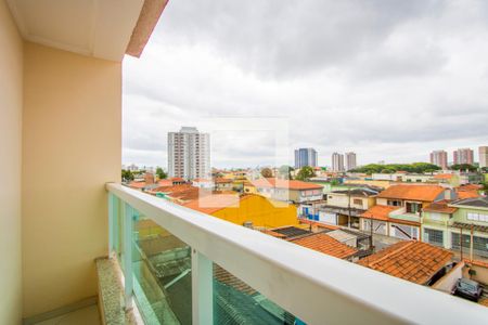 Varanda do quarto 1 de apartamento para alugar com 2 quartos, 140m² em Vila Humaitá, Santo André