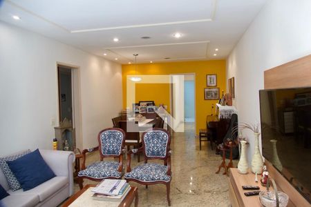 Sala de apartamento à venda com 4 quartos, 138m² em Lagoa, Rio de Janeiro