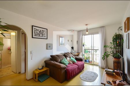 Sala de apartamento para alugar com 1 quarto, 52m² em Mirandópolis, São Paulo