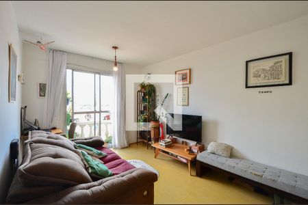 Sala de apartamento para alugar com 1 quarto, 52m² em Mirandópolis, São Paulo