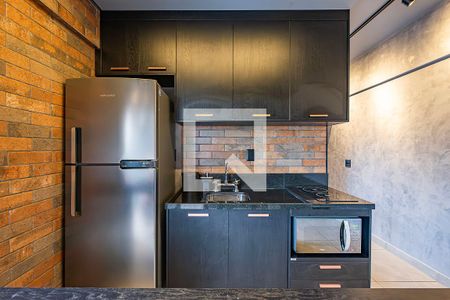 Sala/Cozinha de apartamento à venda com 1 quarto, 30m² em Pinheiros, São Paulo