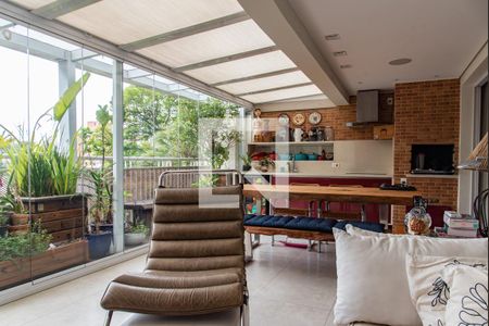 Varanda de apartamento para alugar com 3 quartos, 150m² em Vila Monte Alegre, São Paulo