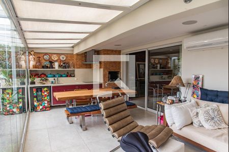Varanda de apartamento para alugar com 3 quartos, 150m² em Vila Monte Alegre, São Paulo