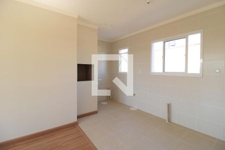 Sala/Cozinha de apartamento para alugar com 2 quartos, 48m² em Olaria, Canoas