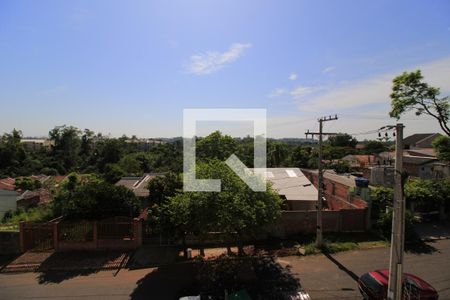 Sala/Cozinha- Vista de apartamento para alugar com 2 quartos, 48m² em Olaria, Canoas