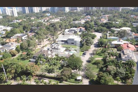 Vista da Sala de apartamento para alugar com 3 quartos, 198m² em Barra da Tijuca, Rio de Janeiro