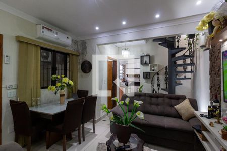 Sala de casa para alugar com 3 quartos, 140m² em Guilhermina, Praia Grande