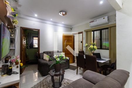 Sala de casa para alugar com 3 quartos, 140m² em Guilhermina, Praia Grande