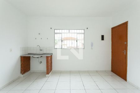Sala e Cozinha de apartamento para alugar com 1 quarto, 45m² em Parque Vila Maria, São Paulo