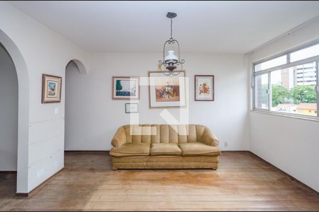 Sala 1 de apartamento à venda com 4 quartos, 280m² em Lourdes, Belo Horizonte