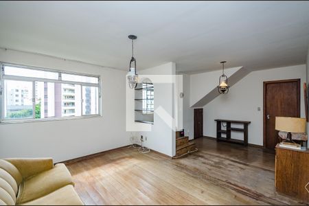 Sala 1 de apartamento à venda com 4 quartos, 280m² em Lourdes, Belo Horizonte