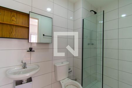 Banheiro de kitnet/studio à venda com 1 quarto, 40m² em Vila Graciosa, São Paulo