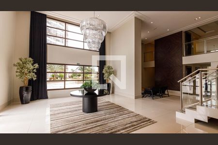 Apartamento para alugar com 94m², 3 quartos e 2 vagasHall social