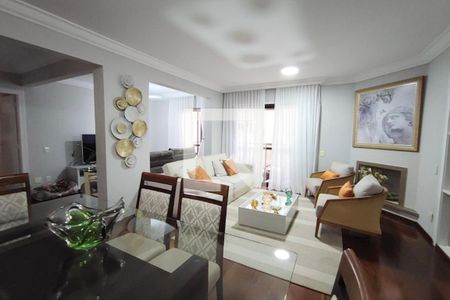 Sala de estar - Sala de Jantar de apartamento à venda com 3 quartos, 139m² em Cambuí, Campinas