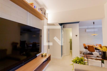 Sala de apartamento para alugar com 2 quartos, 82m² em Jardim, Santo André