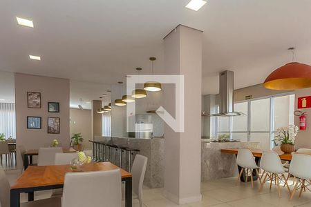 Apartamento para alugar com 48m², 2 quartos e 1 vagaÁrea comum - Salão de festas