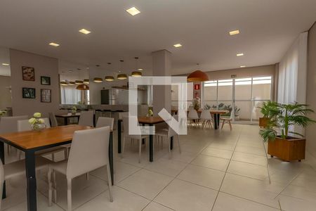 Apartamento para alugar com 48m², 2 quartos e 1 vagaÁrea comum - Salão de festas
