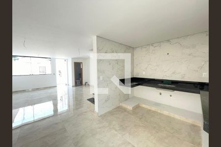 Cozinha de casa à venda com 3 quartos, 98m² em Santa Branca, Belo Horizonte