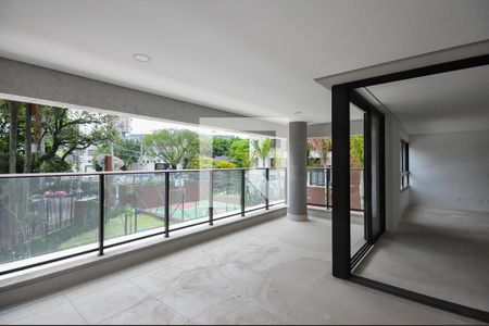Varanda de apartamento à venda com 4 quartos, 230m² em Jardim Leonor, São Paulo