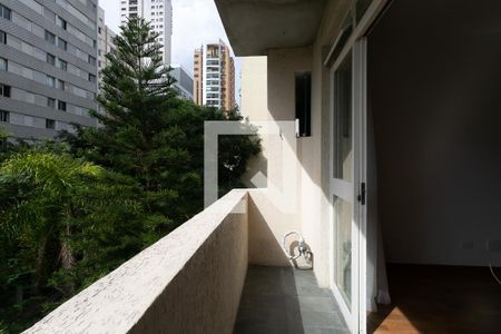 Varanda da Sala de apartamento para alugar com 2 quartos, 105m² em Jardim Paulista, São Paulo