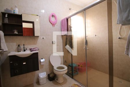 Banheiro da Suíte 1 de casa à venda com 3 quartos, 170m² em Vila Laís, São Paulo