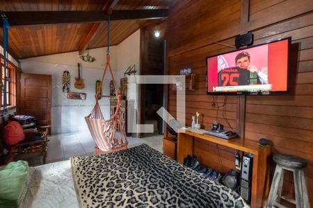 sala de casa de condomínio à venda com 2 quartos, 120m² em Arvoredo, Nova Lima
