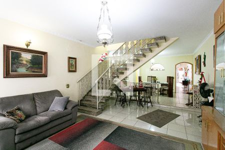 Sala de Estar de casa à venda com 3 quartos, 250m² em Vila Gomes Cardim, São Paulo