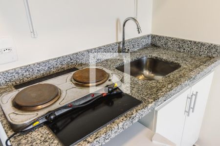 Studio para alugar com 35m², 1 quarto e sem vagaCozinha Pia