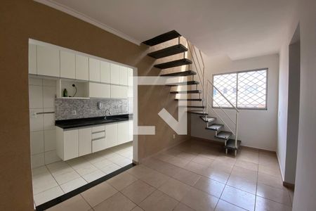 Sala/Cozinha de apartamento para alugar com 2 quartos, 100m² em Jardim Palma Travassos, Ribeirão Preto