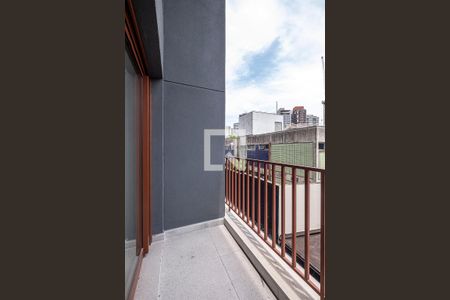 Studio - Varanda de kitnet/studio para alugar com 1 quarto, 27m² em Jardim das Bandeiras, São Paulo