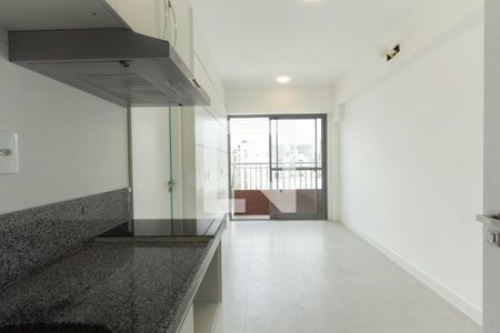 Sala/Cozinha de apartamento para alugar com 1 quarto, 27m² em Vila Nova Conceição, São Paulo