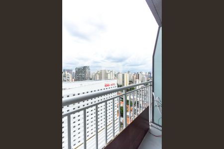 Apartamento para alugar com 27m², 1 quarto e sem vagaVaranda