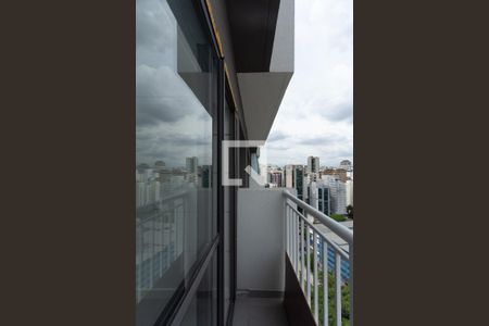 Apartamento para alugar com 27m², 1 quarto e sem vagaVaranda