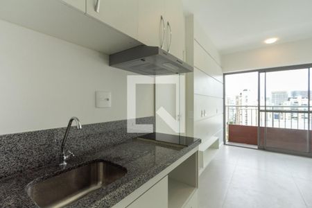 Sala/Cozinha de apartamento para alugar com 1 quarto, 27m² em Vila Nova Conceição, São Paulo