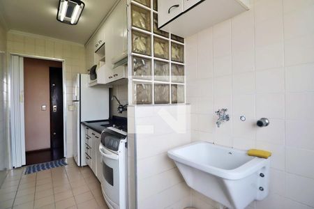 Área de Serviço de apartamento para alugar com 2 quartos, 51m² em Parque das Nações, Santo André