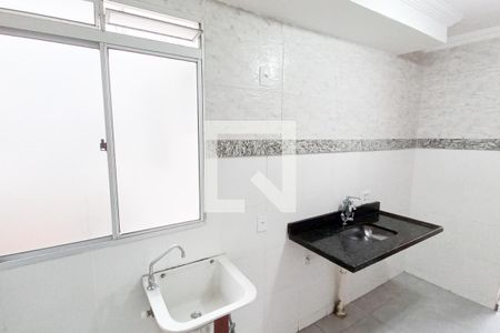 Cozinha e Área de Serviço de apartamento à venda com 2 quartos, 44m² em Santa Amelia, Belo Horizonte