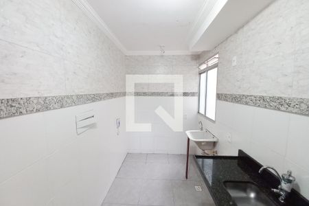 Cozinha e Área de Serviço de apartamento à venda com 2 quartos, 44m² em Santa Amelia, Belo Horizonte