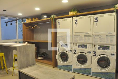 Studio à venda com 32m², 1 quarto e sem vagaÁrea comum - Lavanderia