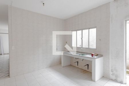 Cozinha de casa para alugar com 1 quarto, 45m² em Jardim Ana Maria, Santo André