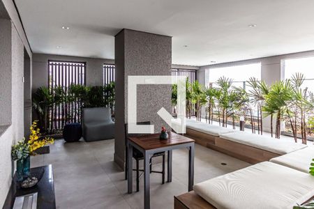 Área comum de kitnet/studio à venda com 1 quarto, 22m² em República, São Paulo