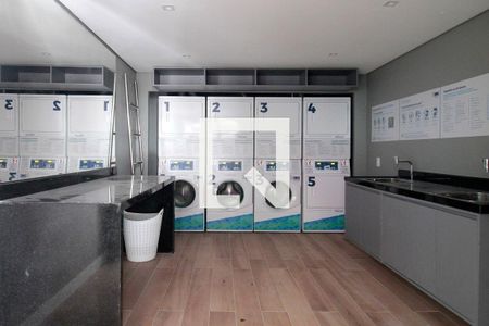 Área comum - Lavanderia de kitnet/studio à venda com 1 quarto, 22m² em República, São Paulo