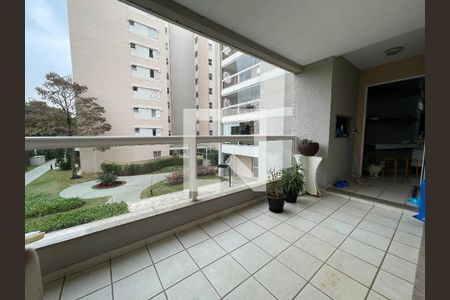 Varanda da Sala de apartamento à venda com 4 quartos, 170m² em Cidade São Francisco, São Paulo